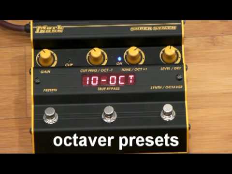 Markbass Super Synth - YouTube