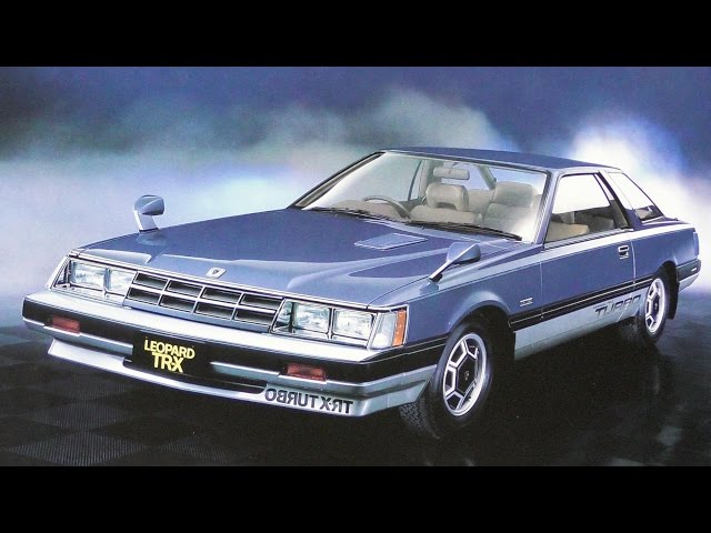 旧車カタログ 昭和57年日産初代レパード LEOPARD TR-X ターボZGX F30型