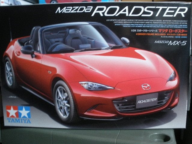 プラモ屋店長がお送りするキットレビュー タミヤ1/24 マツダ 新型