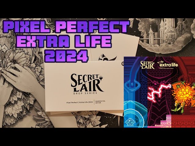 Magic the Gathering Secret Lair: Pixel Perfect Extra Life 2024