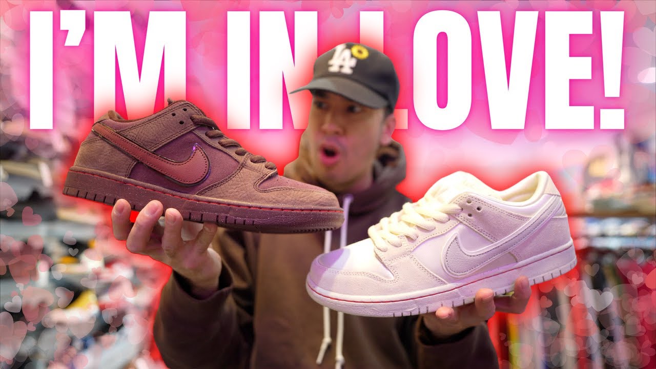 I'M IN LOVE ❤️ NIKE SB DUNK LOW CITY OF LOVE EARLY LOOK | OVER