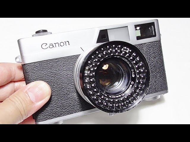 キャノン 初代キャノネット【後期型】の使い方 How to use CANON