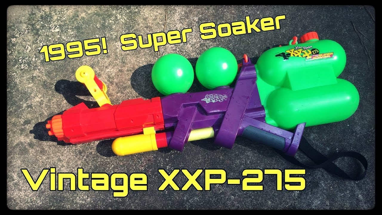 Vintage Review: Super Soaker XXP-275 (Over 20 Years Old!) - YouTube