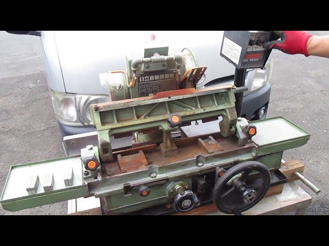 日立☆HITACHI☆自動刃物研磨機☆GK150Fテスト動画 - YouTube