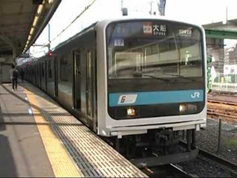 JR東日本209系0番台 京浜東北線田端駅 【ウラ17編成】 - YouTube