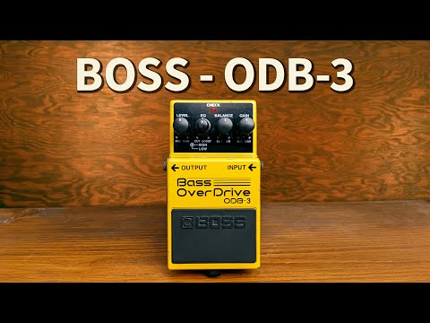 BOSS - Bass Overdrive ODB-3 - YouTube