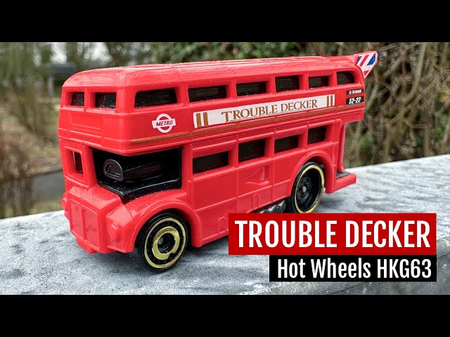Hot Wheels Racing Bus Madness! Trouble Decker Review & Reaction