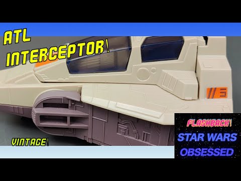 Kenner Vintage Droids ATL Interceptor Vehicle #starwars