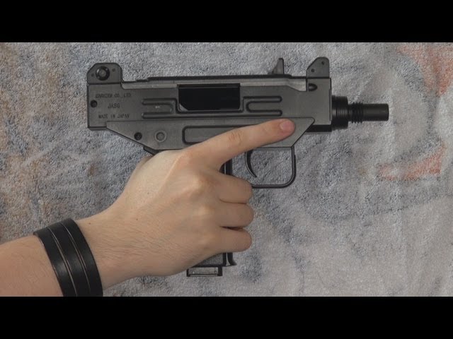 Airsoft) Micro UZI Maruzen - KhanSeb - YouTube