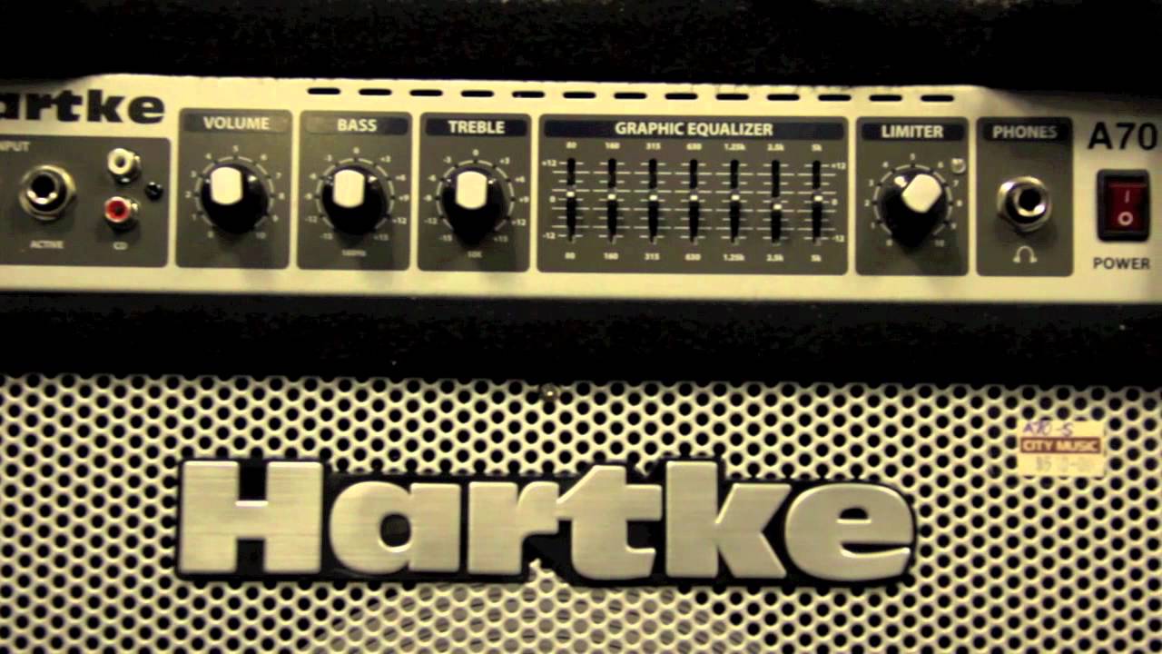 Hartke A70S David Ellefson Signature Edition - YouTube
