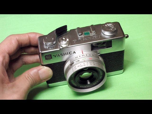 How to use the Yashica Electro 35 MC How to use the 1970s visual