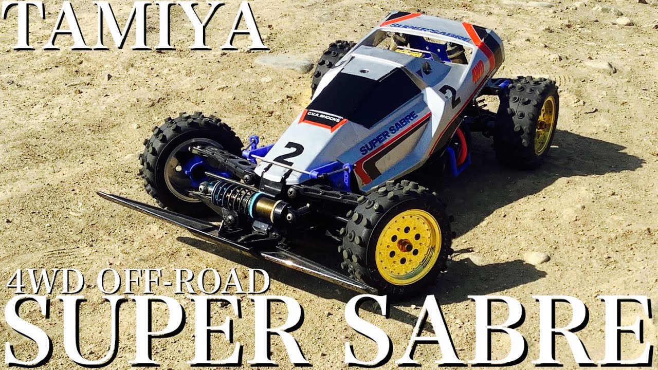 ラジコン】Tamiya super Sabre タミヤ スーパーセイバー で オフロード
