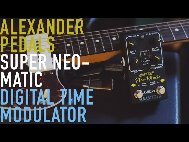 Ambient Sketch 045 - Alexander Pedals Super Neo-Matic - YouTube