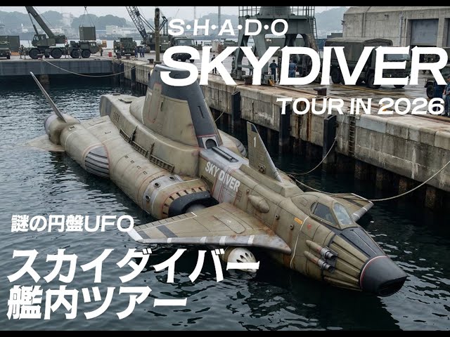 ☆Click! Tour☆UFO SKYDIVER TOUR Mysterious UFO Skydiver Ship Tour
