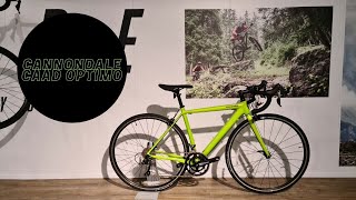 Cannondale CAAD Optimo - Shimano Claris - Rim Brake - YouTube