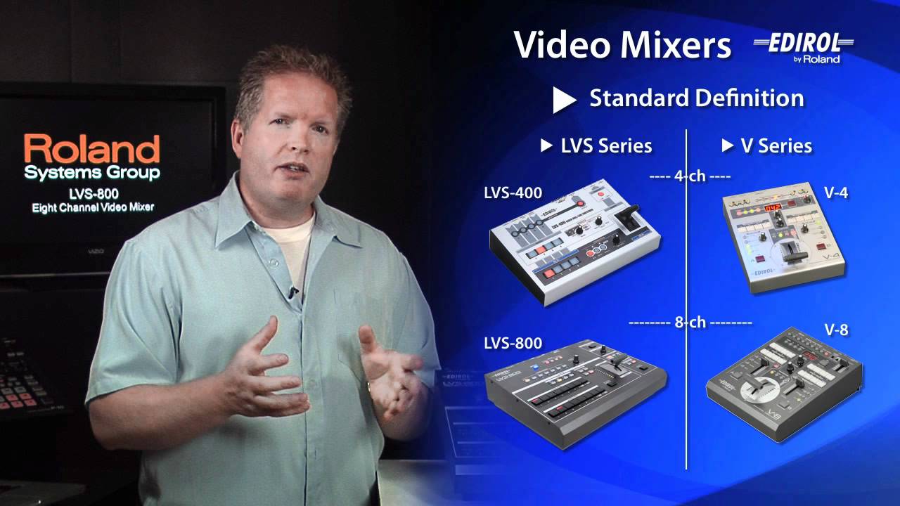Roland LVS-800 Tutorial Ch 1: Introduction & Key Features - YouTube