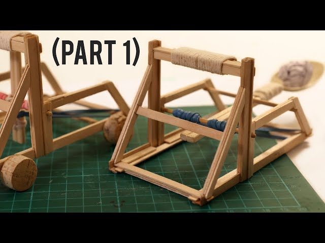 How to Make an Awesome MINI CATIPULT (Part 1) - YouTube