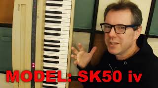 Roland SK-50iv keyboard - The cutting edge in the early 90's - YouTube