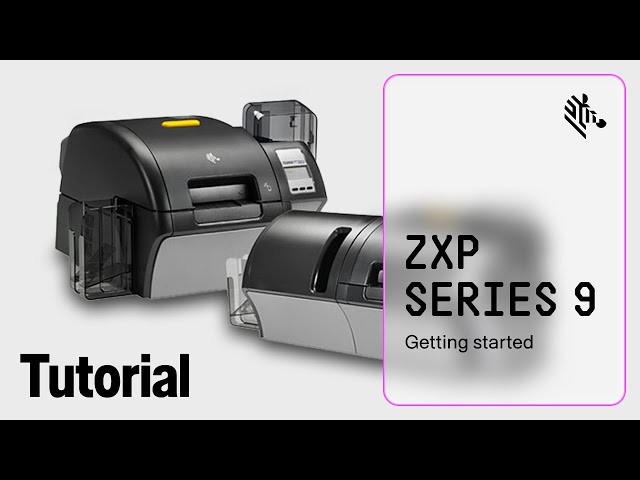 Zebra ZXP 9 How To: Get Started - YouTube