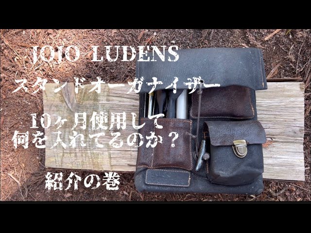 JOJO LUDENS スタンドオーガナイザー 10ヶ月使用して何を入れてるのか