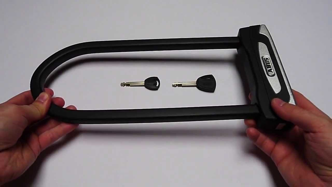 Abus Granit X Plus 54 30cm Bicycle U-lock - YouTube
