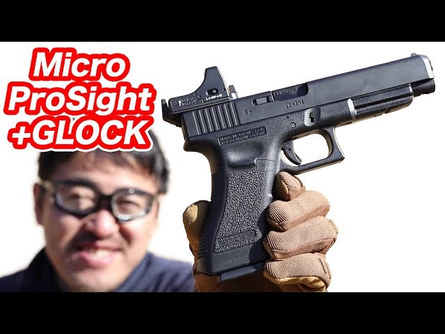 マイクロプロサイト用 グロックマウント【謝罪 訂正】 東京マルイ G34