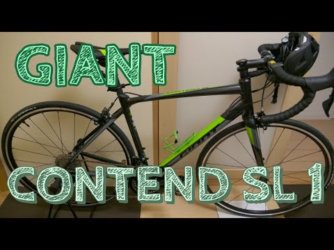I bought my first road bike. Beginner's guide. Giant CONTEND SL 1