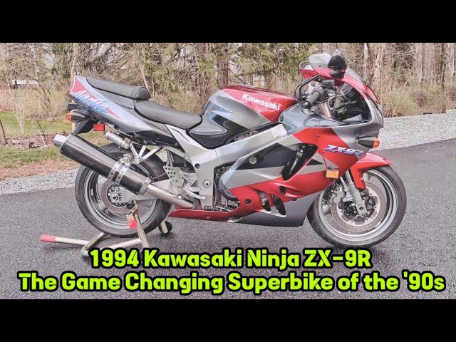 1994 Kawasaki Ninja ZX-9R The Game Changing Superbike of the '90s