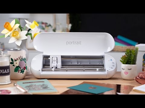 小型カッティングマシン Portrait3 登場 - YouTube