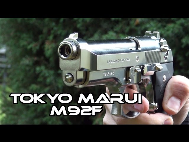 M92F GBB Chrome Stainless - Tokyo Marui - YouTube