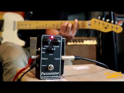Fuzzulator by Demeter Amplification - YouTube