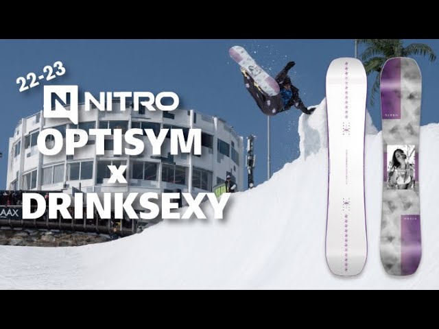 ナイトロスノーボード 22-23 NITRO OPTISYM x DRINK SEXY