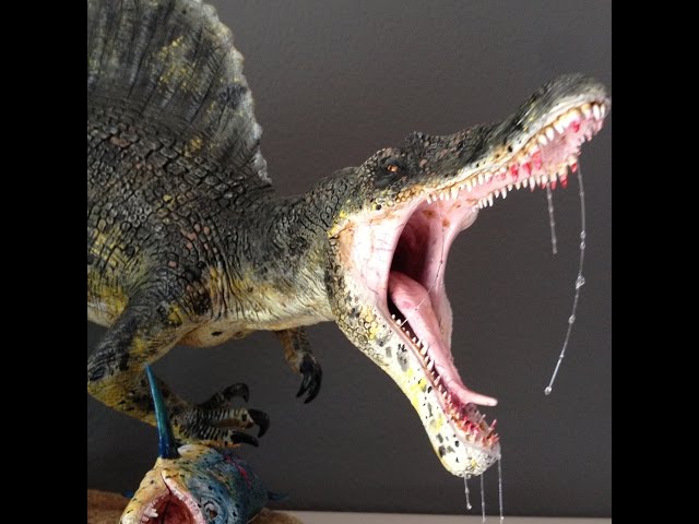 Spinosaurus Pegasus Hobbies Model - YouTube