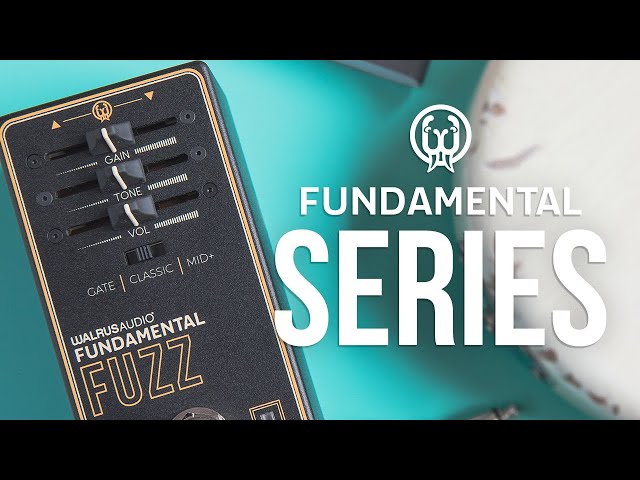 Walrus Audio Fundamental Series Fuzz Tech Demo - YouTube