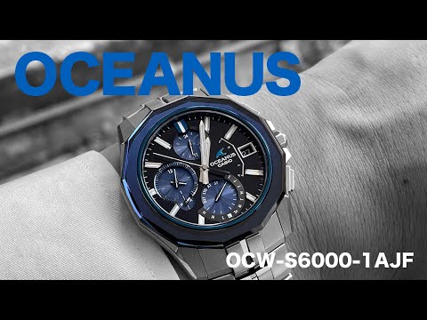 オシアナス OCW-S6000-1AJF【黒文字版 クオーツ式腕時計 サファイア
