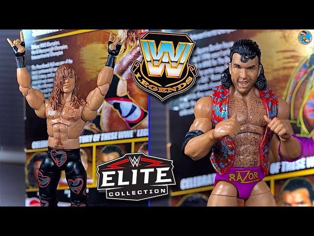 WWE ELITE LEGENDS SHAWN MICHAELS & RAZOR RAMON FIGURE REVIEW