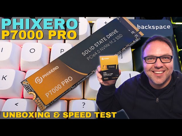 Blazing Fast Phixero P7000 Pro NVMe SSD Unboxing & Speed Test