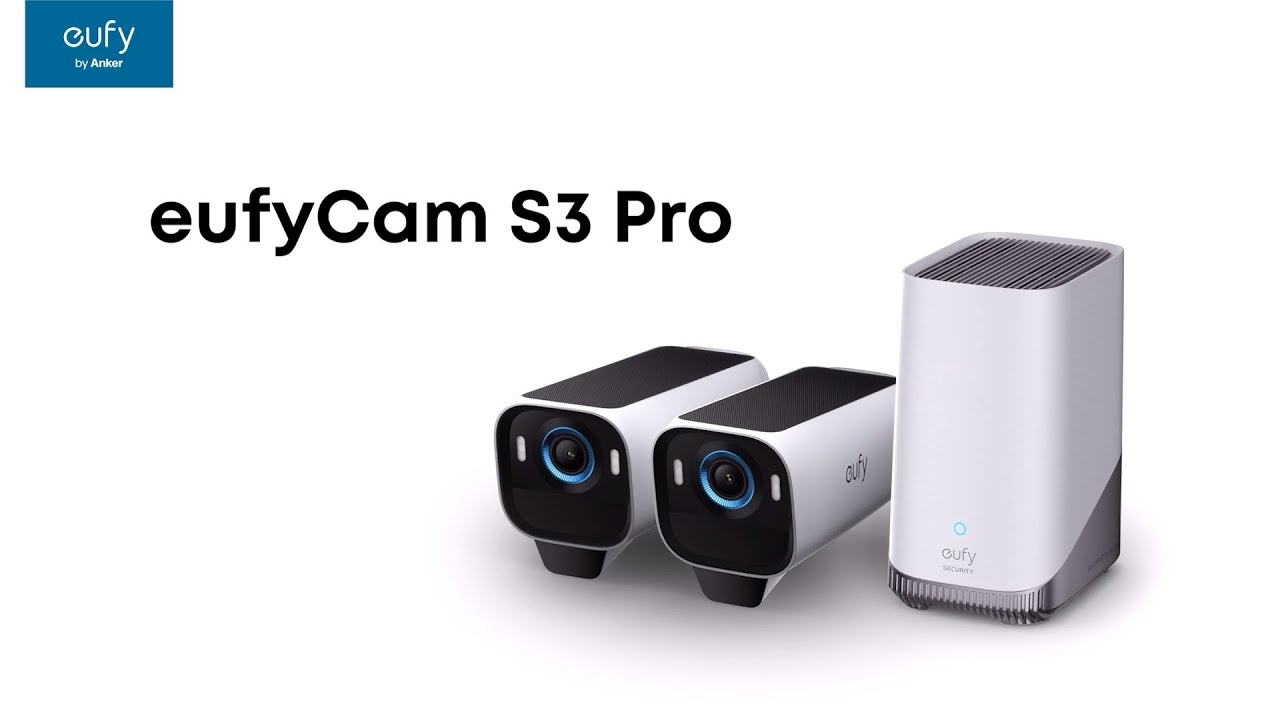 Eufy eufyCam S3 Pro 2-Cam Kit | 進化したAI警備を、あなたの家に