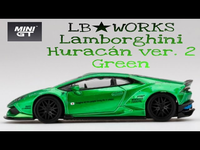MINI GT LB-WORKS Lamborghini Huracán ver. 2 Green / No. 149