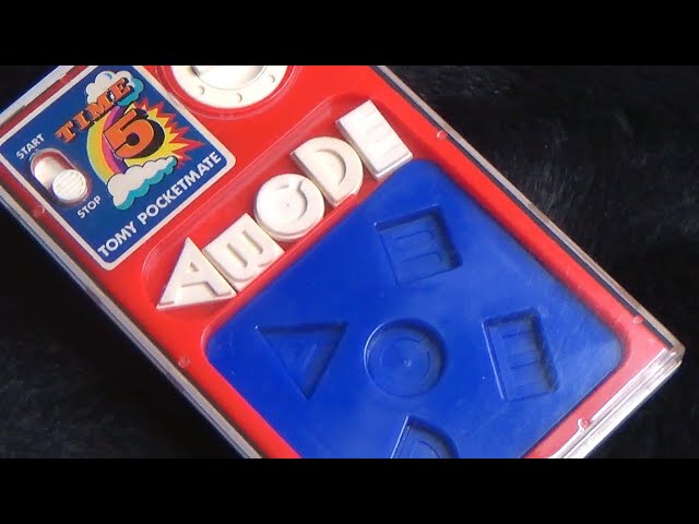 トミー ポケットメイト】タイムファイブ アルファベット 並べ ゲーム