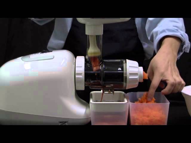 ゼンケン クッカーベジフル ZJ-B1 にんじんジュース編 - YouTube