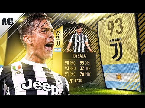 FIFA 18 FIF DYBALA REVIEW | 93 DYBALA PLAYER REVIEW | FIFA 18
