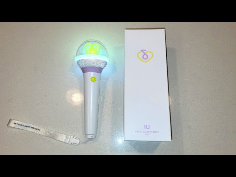 아이유 (IU) Official Lightstick I-KE (Version III) Unboxing +