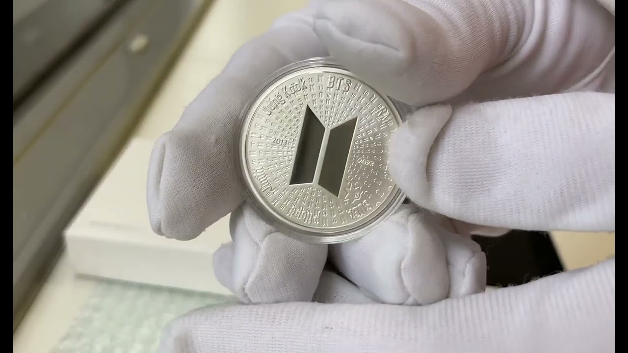 BTSデビュー10周年記念 防弾少年団 2023年 韓国造幣局 銀メダル