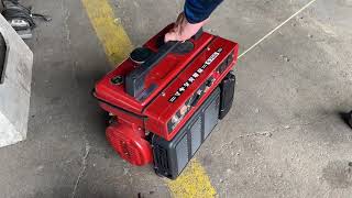 マキタ 発電機 G700 ガソリン - YouTube