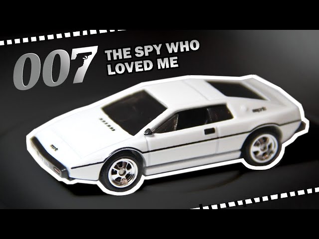Hot Wheels Lotus Esprit S1 - James Bond 007: The Spy Who Loved Me