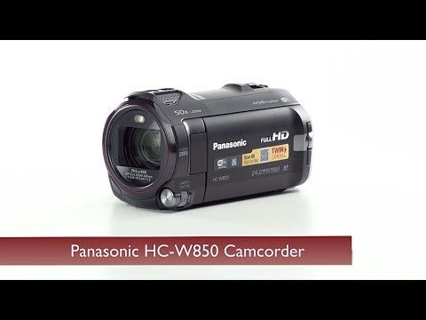 Panasonic HC-W850 Camcorder - YouTube