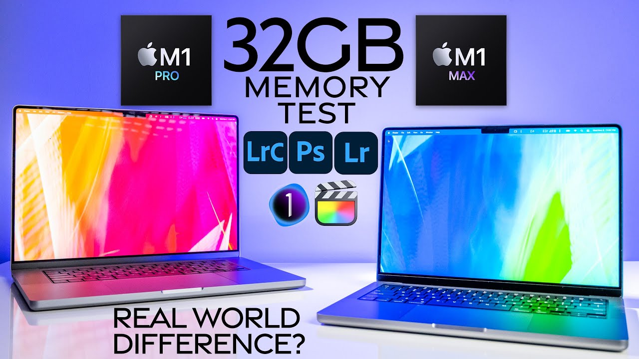 32GB on M1 PRO vs M1 MAX, Does memory bandwidth matters? - YouTube