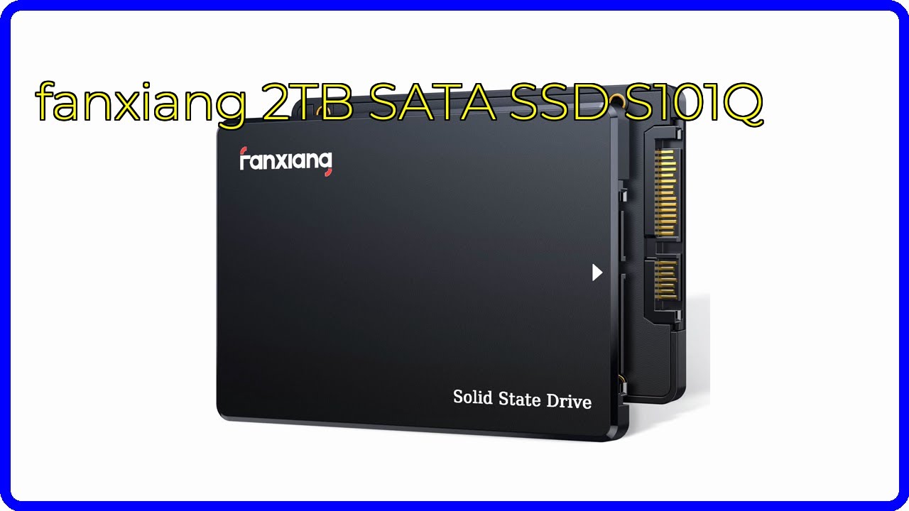 REVIEW (2026): fanxiang 2TB SATA SSD S101Q. ESSENTIAL details