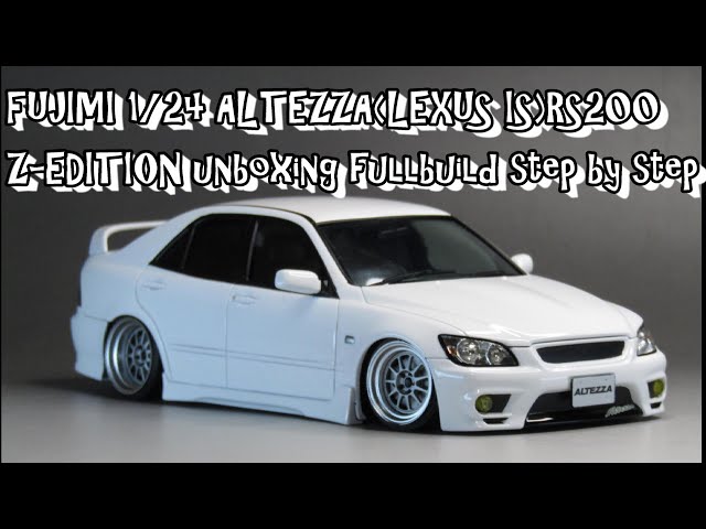 Scale car Plastic Model FUJIMI 1/24 ALTEZZA/LEXUS IS RS200 Z